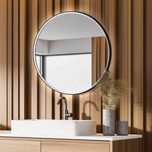 Load image into Gallery viewer, Brilliance LED Lighted Mirror in bathroom.
