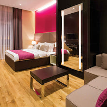 Load image into Gallery viewer, Fusion LED Wardrobe Mirror in bedroom.