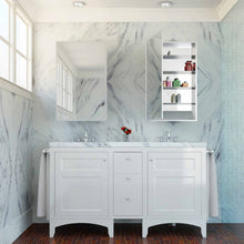 Load image into Gallery viewer, Simplicity Mirrored Cabinet in bathroom.