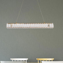 Load image into Gallery viewer, Monroe LED Linear Pendant Light in Detail.