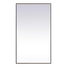 Load image into Gallery viewer, Pier LED Mirror Wall Light in Black (42" x 72")