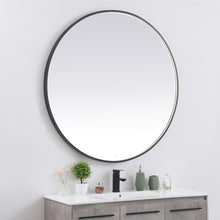 Load image into Gallery viewer, Pier LED Round Mirror Wall Light in Detail.