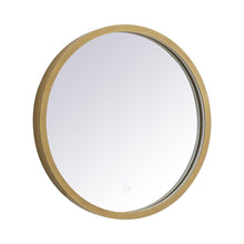Load image into Gallery viewer, Pier LED Round Mirror Wall Light in Detail.