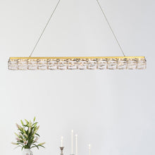 Load image into Gallery viewer, Valeta LED Linear Pendant Light in Detail.