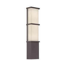 Load image into Gallery viewer, Elevation Outdoor LED Wall Light in Large.
