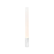 Load image into Gallery viewer, Elise Floor Lamp in White/Marble (Medium).