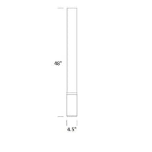 Load image into Gallery viewer, Elise Floor Lamp - line drawing.