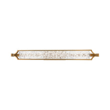 Load image into Gallery viewer, Emblem LED Bath Vanity and Wall Light in Large/Aged Brass.