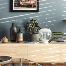 Load image into Gallery viewer, Empatia LED Table Lamp in living room.