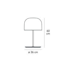 Load image into Gallery viewer, Equatore Table Lamp - line-drawing.