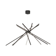 Load image into Gallery viewer, Alumilux Aster LED Multi Light Pendant Light in Black (8-Light).