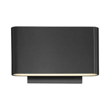 Load image into Gallery viewer, Alumilux Spartan Outdoor LED Wall Light in Bronze.