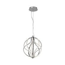 Load image into Gallery viewer, Aura Pendant LED Light in Polished Chrome (12-Inch).