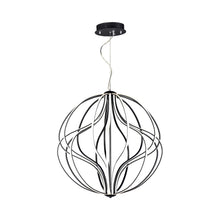 Load image into Gallery viewer, Aura Pendant LED Light in Black (31-Inch).