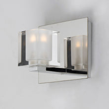 Load image into Gallery viewer, Blocs LED Bath Wall Light in Detail.