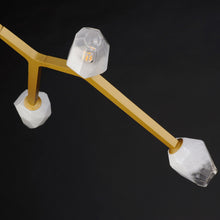 Load image into Gallery viewer, Blossom Linear Pendant Light in Detail.