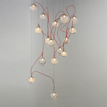 Load image into Gallery viewer, Bobble LED Multi-Light Pendant Light in Detail.