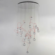 Load image into Gallery viewer, Bobble LED Multi-Light Pendant Light in Detail.