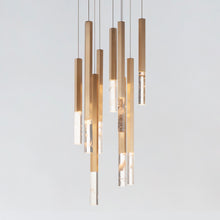 Load image into Gallery viewer, Diaphane LED Multi Light Pendant Light in Detail.