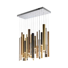 Load image into Gallery viewer, Flute LED Multi Light Pendant Light.