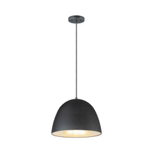 Load image into Gallery viewer, Fungo LED Pendant Light in Small/Black/Satin Brass.
