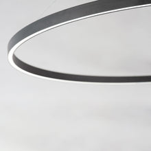 Load image into Gallery viewer, Groove LED Pendant Light in Detail.