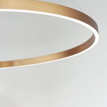 Load image into Gallery viewer, Groove LED Pendant Light in Detail.