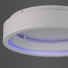 Load image into Gallery viewer, iCorona LED Flush Mount Smart Ceiling Light in Detail.