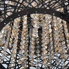 Load image into Gallery viewer, Inca Flush Mount Ceiling Light in Detail.