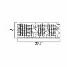 Load image into Gallery viewer, Inca Flush Mount Ceiling Light - line drawing.
