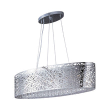 Load image into Gallery viewer, Inca Linear Pendant Light in Polished Chrome.