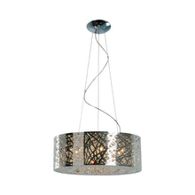 Load image into Gallery viewer, Inca Pendant Light in 9-Light/Polished Chrome.