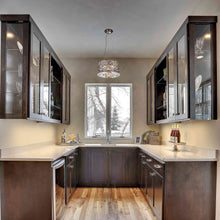 Load image into Gallery viewer, Inca Pendant Light in kitchen.