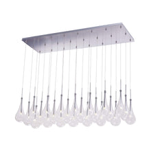 Load image into Gallery viewer, Larmes Rectangle Linear Pendant Light (LED).
