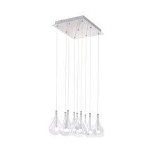 Load image into Gallery viewer, Larmes Square Linear Pendant Light (Xenon/9-Light).