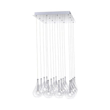 Load image into Gallery viewer, Larmes Square Linear Pendant Light (Xenon/16-Light).