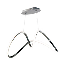 Load image into Gallery viewer, Perpetual LED Pendant Light in 37-Inch/Black Chrome.