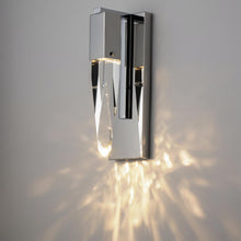 Load image into Gallery viewer, Quartz LED Bath Wall Light in Detail.