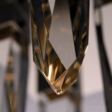 Load image into Gallery viewer, Quartz LED Linear Pendant Light in Detail.