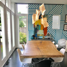 Load image into Gallery viewer, Rinkle LED Multi Light Pendant Light in dining room.