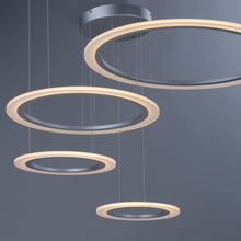Load image into Gallery viewer, Saturn II LED Multi Light Pendant Light in Detail.