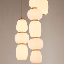 Load image into Gallery viewer, Soji LED Multi Light Pendant Light in Detail.