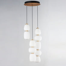 Load image into Gallery viewer, Soji LED Multi Light Pendant Light in Detail.