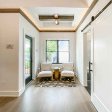 Load image into Gallery viewer, Swank LED Ceiling / Wall Light in living room.