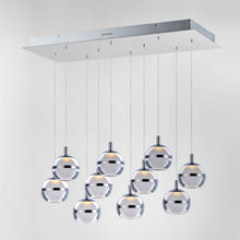Load image into Gallery viewer, Swank LED Linear Pendant Light in Detail.