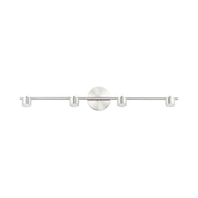 Load image into Gallery viewer, Taylor LED Track Light in Satin Nickel.