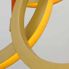Load image into Gallery viewer, Tether LED Multi-Light Pendant Light in Detail.