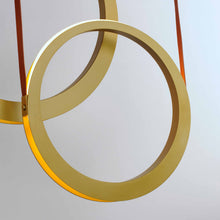 Load image into Gallery viewer, Tether LED Multi-Light Pendant Light in Detail.