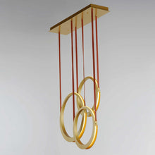 Load image into Gallery viewer, Tether LED Multi-Light Pendant Light in Detail.