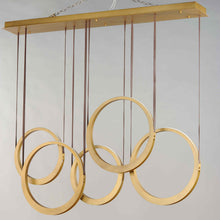 Load image into Gallery viewer, Tether LED Multi-Light Pendant Light in Detail.